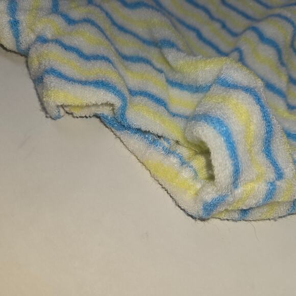 Vintage 9-12 Month Romper Lot of 4 Toddle Time Tiny Tots Bandana Red Yellow Blue - Picture 5 of 16